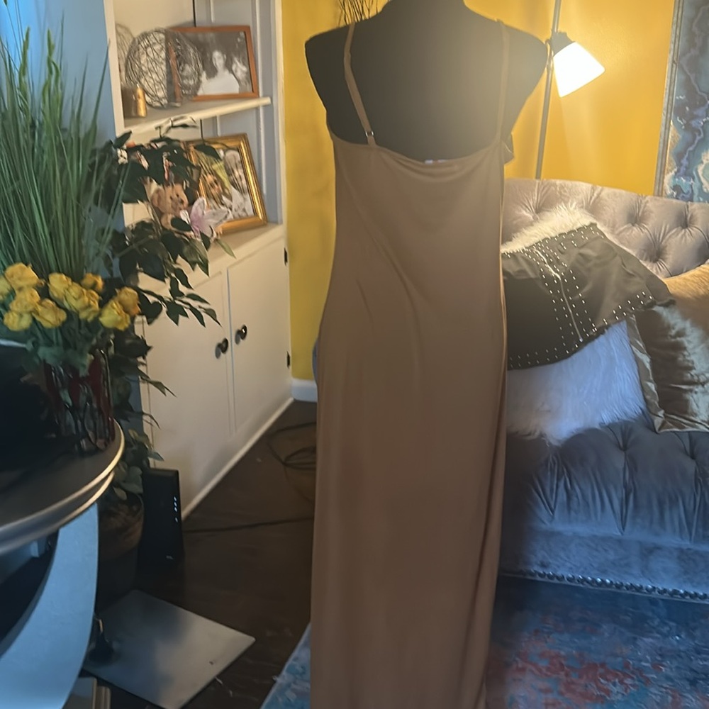 Absolutely ❤️It Brown Sleeveless sundress - Picture 7 of 9